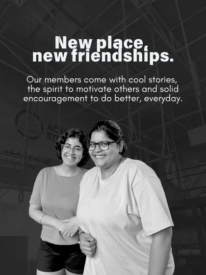Expect new friendships. Our members come with cool stories and provide solid encouragement to do better, every day.
