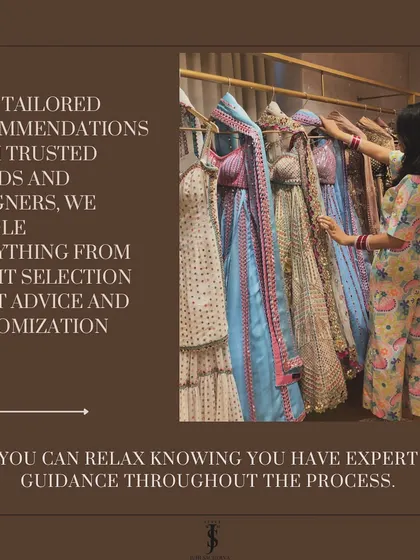 With tailored recommendations from trusted brands, I handle everything from outfit selection to fit advice and customization tips, so you can relax knowing you have expert guidance.