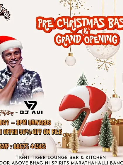 Kicking off the holiday season with a Pre-Christmas bash. These festive gigs are a great way to get everyone in the holiday spirit.