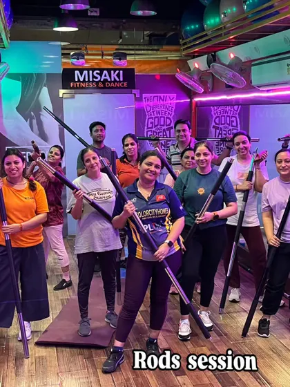 Another successful rod session! Our members look strong and empowered after a great strength training workout together.