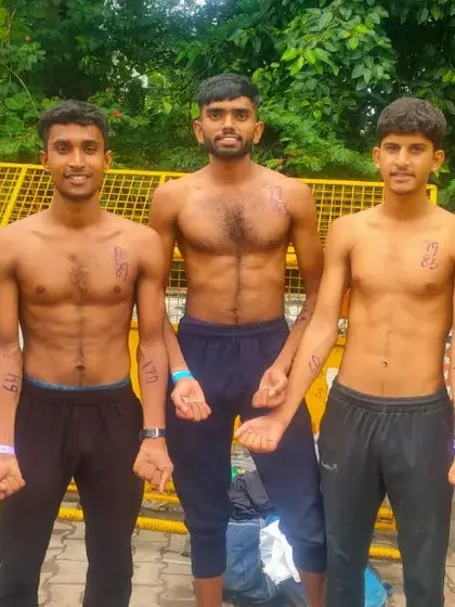 A group of my dedicated athletes after a hard workout, showing the physique and discipline that comes from consistent training for army and forces physical exams.
