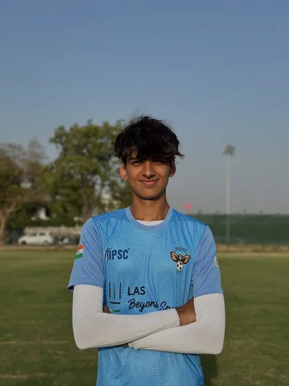 A confident smile from one of our players. We build not just footballers, but confident individuals.
