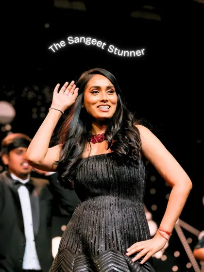 The bride shines as the 'Sangeet Stunner'. We ensure every detail, from her outfit to the stage backdrop, complements her and makes her feel like the star of the show.