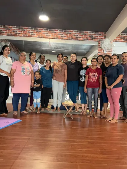 A group photo with my wonderful students. This is my tribe, my community. Their energy and dedication are what make teaching so rewarding.
