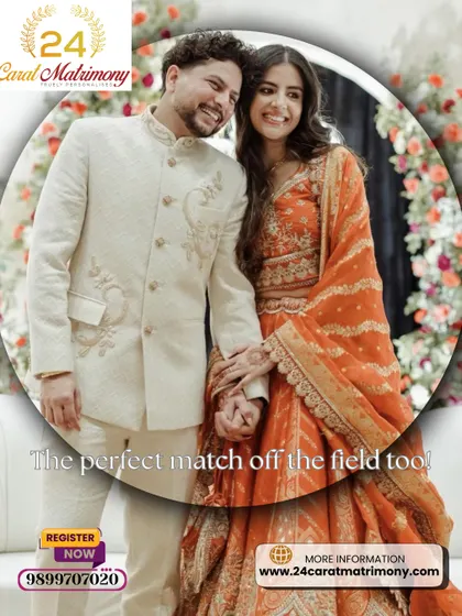 We celebrate all perfect matches, on and off the field. We extend our warmest congratulations to cricketer Kuldeep Yadav's childhood friend on her engagement.