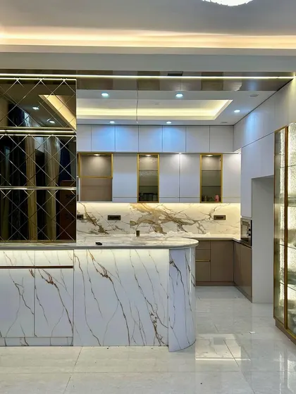 A duplicate of the completed kitchen from ID 216, showcasing the stunning final product.