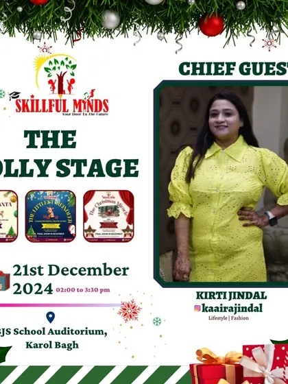 We were delighted to welcome lifestyle and fashion influencer Kriti Jindal as a chief guest for our grand theatre show.