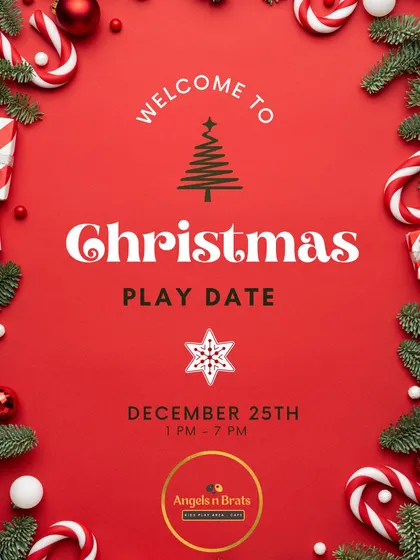 Getting ready for our annual Christmas Play Date. We host special events for all major festivals, complete with themed decor, special menus, and exciting activities like meeting Santa.