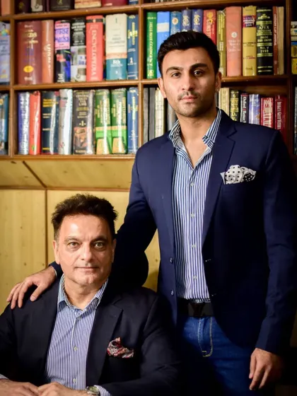 Father and son, working side by side. It is a privilege to continue building this firm's legacy with Sameer.