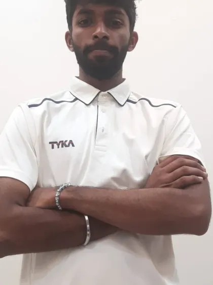 Portrait of Kuldeep Singh, another one of our talents chosen for the KSCA Under-19 Inter-Zonals.