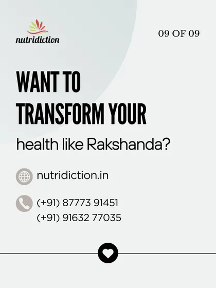 This is Rakshanda's inspiring story of regaining her health at 60. Battling diabetes, spine issues, and low energy, we used a CGM sensor and a personalized diet to balance her blood sugar, restore her energy, and improve her overall health in just three months.