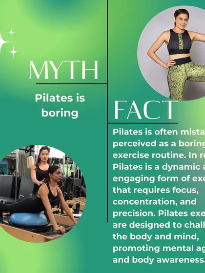 Myth: Pilates is boring. Fact: Not in my studio! With dynamic movements and endless variations, I promise to keep you challenged and engaged.