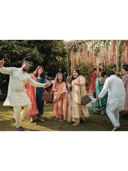 Pure, unadulterated joy on the dance floor. I focus on capturing the energy and laughter of the celebration, preserving the memories of a great party.