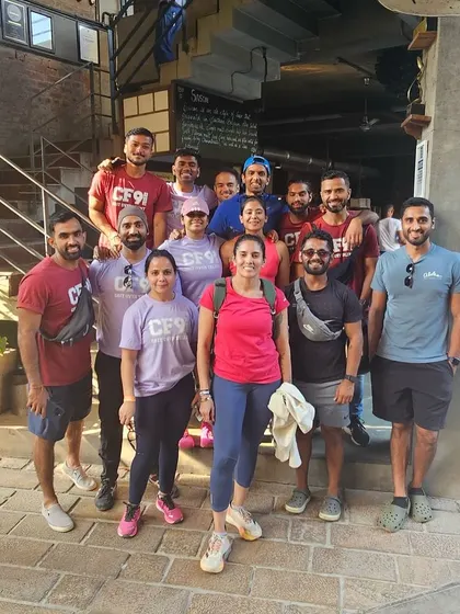 Our CrossFit crew enjoying some time together outside the gym. Building a strong community means making memories both during and after the workouts.
