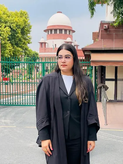 In my robes outside the Supreme Court. My presence here signifies my commitment to handling cases at the highest level.