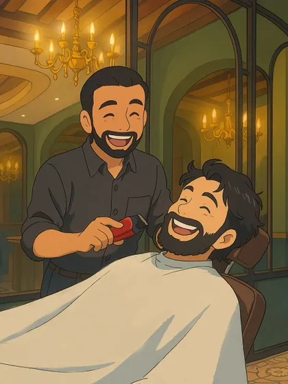 We love the Ghibli universe trend so much, we imagined what a Looks Salon would be like there. This fun, animated image captures the pure joy of a great grooming session, because no matter which universe you're in, you've got to love your looks.