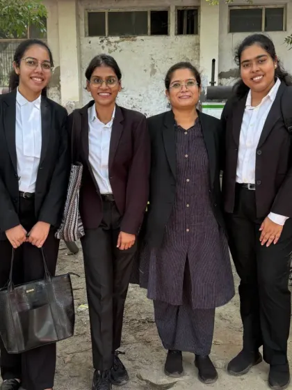 With my team of dedicated lawyers. We work together to build strong cases and fight for our clients.