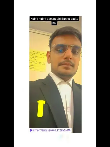 Preparing for a session at the District and Session Court in Ghaziabad. We represent clients throughout the National Capital Region, extending our criminal defense services beyond Delhi.