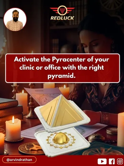 Activating the Pyracenter, or the energetic center of your clinic or office, is crucial. I guide you on choosing the right pyramid for this space to create balanced vibrations that support your healing or consultation work.
