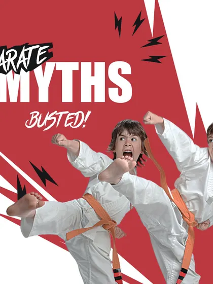 We're busting some common karate myths. Our goal is to show you what this martial art is truly about: discipline, self-improvement, and skills for life.