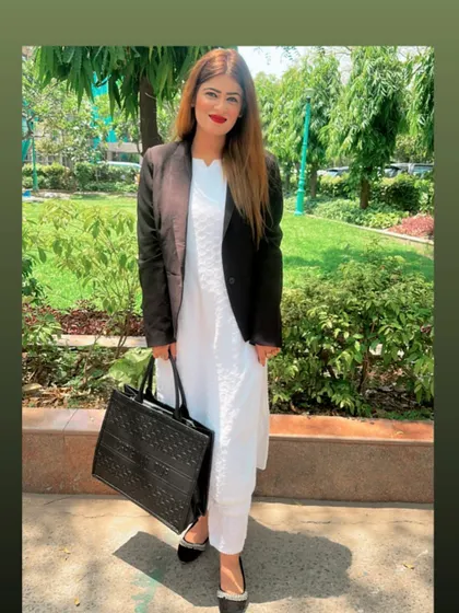 A moment of peace in the green surroundings of the Delhi High Court. I truly live what I love, and this profession is my passion.