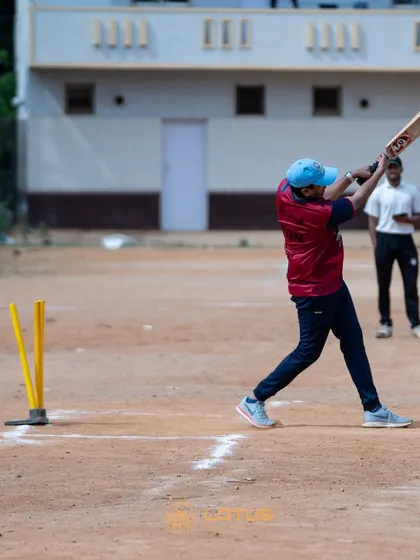 Action shots and team photos from our Lotus Cricket League, capturing the excitement of the matches, the teams, and the overall event.