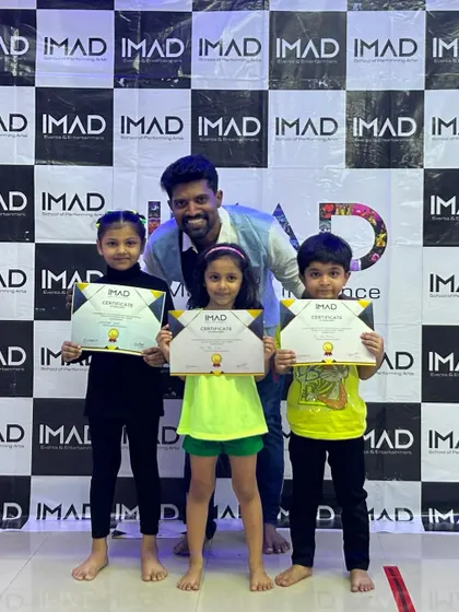 Me with some of our youngest performers. Believing in yourself is the first step to achieving.