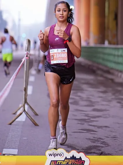 Practice like you've never won, perform like you've never lost. This is the mindset I bring to every race and every training session.