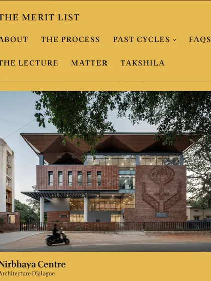 We are proud to have two projects, the Nirbhaya Centre and Basil Woods School, longlisted for The Merit List, recognizing critically relevant contemporary Indian architecture.