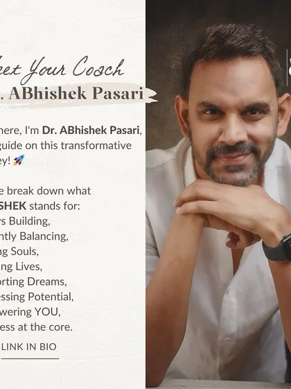Meet your coach. This post breaks down what my name, ABHISHEK, stands for in my coaching practice: from Healing Souls and Inspiring Lives to Empowering YOU. I am here to help you find work life harmony and rediscover your passion.