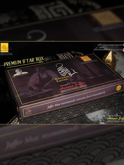 Gather with loved ones and indulge in our special Iftar delights. Our premium box is designed to bring forgiveness, peace, and joy to your table during the holy month.