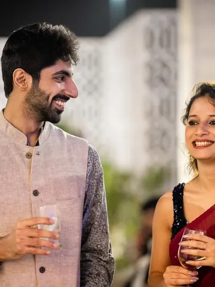 Us in every wedding! Just enjoying the party with my partner in crime.