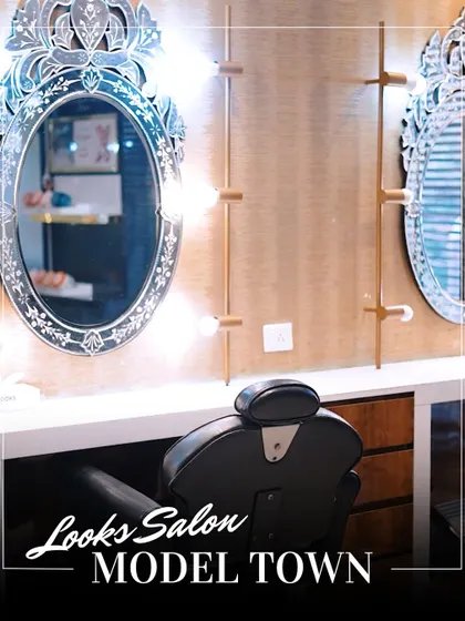 Welcome to our modern and luxurious salon space in Model Town. We've designed our studio to be a chic and relaxing environment where you can unwind while our expert artists work their magic.