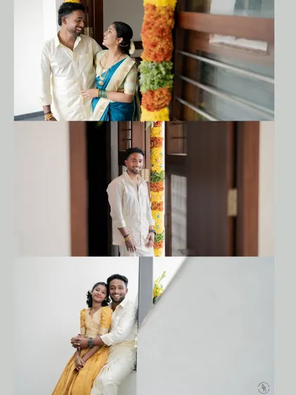 A collage celebrating family bonds during a housewarming. These photos capture the joy and togetherness of cousins celebrating a new chapter.