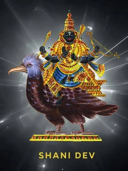 Invoke the blessings of Shani Dev, the Lord of Justice. May his grace guide you through challenges and bring strength, wisdom, and balance into your life.