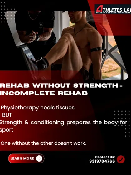 Our philosophy is built on the fact that true rehabilitation requires more than just healing tissues. We integrate physiotherapy with strength and conditioning to ensure your body is not only repaired but also prepared for the explosive and demanding nature of athletic competition.