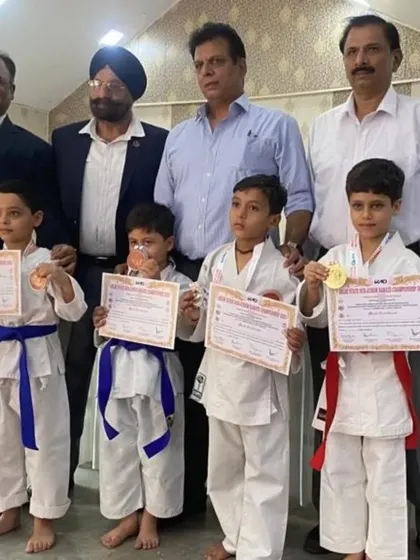 I am incredibly proud of my students' achievements at the Delhi State Sub-Junior Karate Championship. Their medals are a testament to their hard work, but the real prize is the discipline and confidence they gain through competition.
