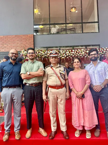Moments from the inauguration of the Nirbhaya Centre, attended by the Chief Minister of Karnataka and the Commissioner of Bangalore Police.