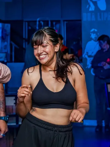 Dancing like nobody's watching. The dance floor is the heart of the party, where you can let go and move to the beat.