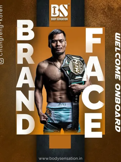 My athlete Chungreng Koren is the new face of Body Sensation. This is what happens when skill and hard work meet professional management.