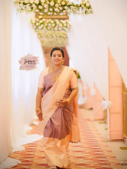 A beautiful, candid shot of a guest at a wedding. Her subtle makeup and simple styling make her look effortlessly elegant.