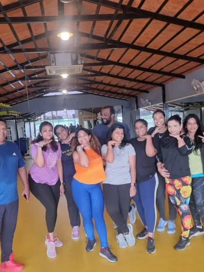 Just some cute, fun moments after an energetic class at Gun Fitness. These people rock!