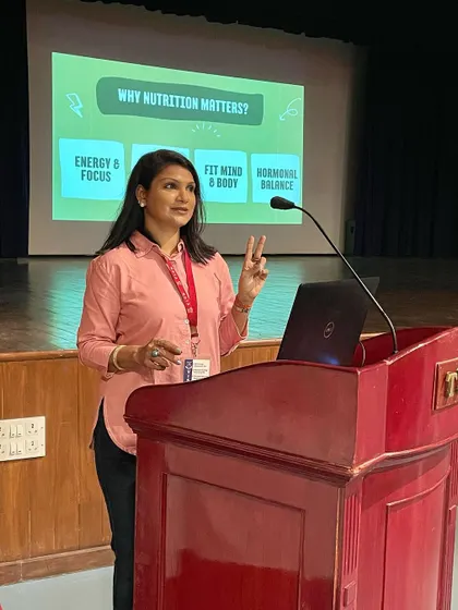A closer look at my presentation at TISB, where I discussed the direct link between nutrition and key performance areas like energy, focus, and hormonal health.