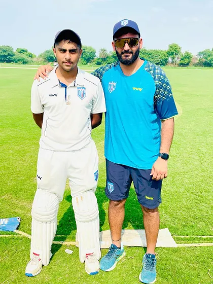 Well played Aditya for his solid century of 107 runs. He is a batsman who knows how to build an innings.