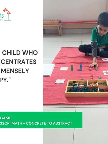 The Stamp Game is a brilliant material for teaching the four mathematical operations. Our course provides in-depth training on how to use these stamps to represent units, tens, hundreds, and thousands, making complex math accessible.