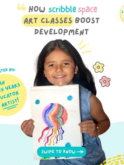 An overview of how our art classes boost development, facilitated by an early years educator and artist.