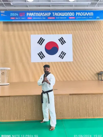 A final photo from the 2024 WT Partnership Taekwondo Program stage.