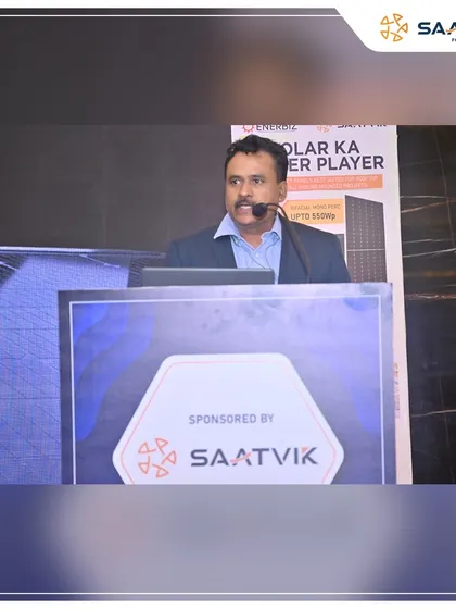 Fostering connections at our partner event in Lucknow with Enerbiz, where we shared insights on our advanced solar technologies.