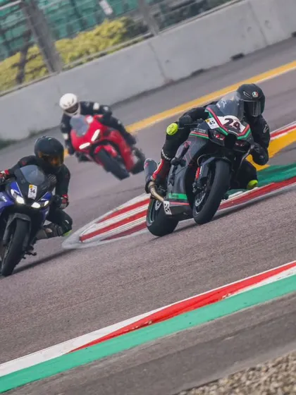 This series of images captures the raw passion and fearless spirit of our racers, pushing their limits on various bikes like the ZX-10R, Ducati Panigale, and KTM at our track events.