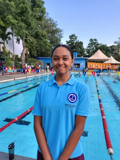 Kiarah Huidrom, one of our golden girls.